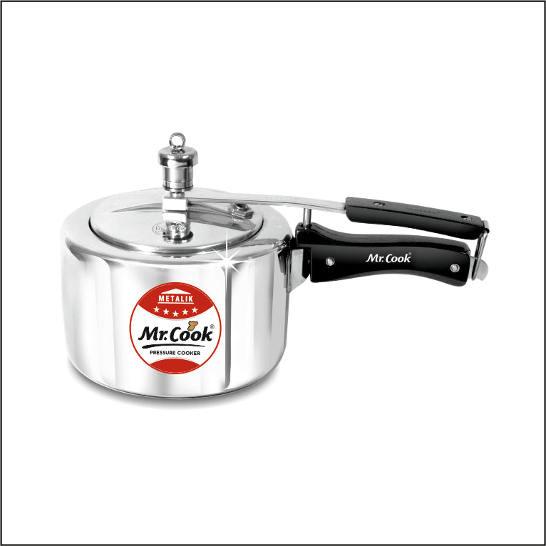 Pressure Cooker Aluminium 1 Liter 3 Liter 5 Liter Mr Cook Eco tech