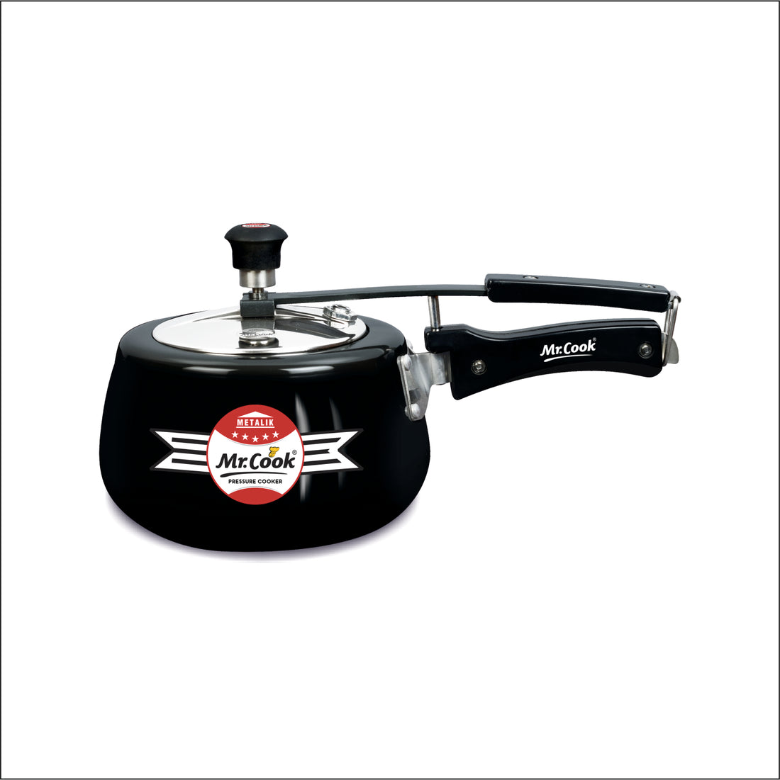 Pressure Cooker Aluminium 1 Liter 3 Liter 5 Liter  6.5 Liter Mr Cook Elite Plus