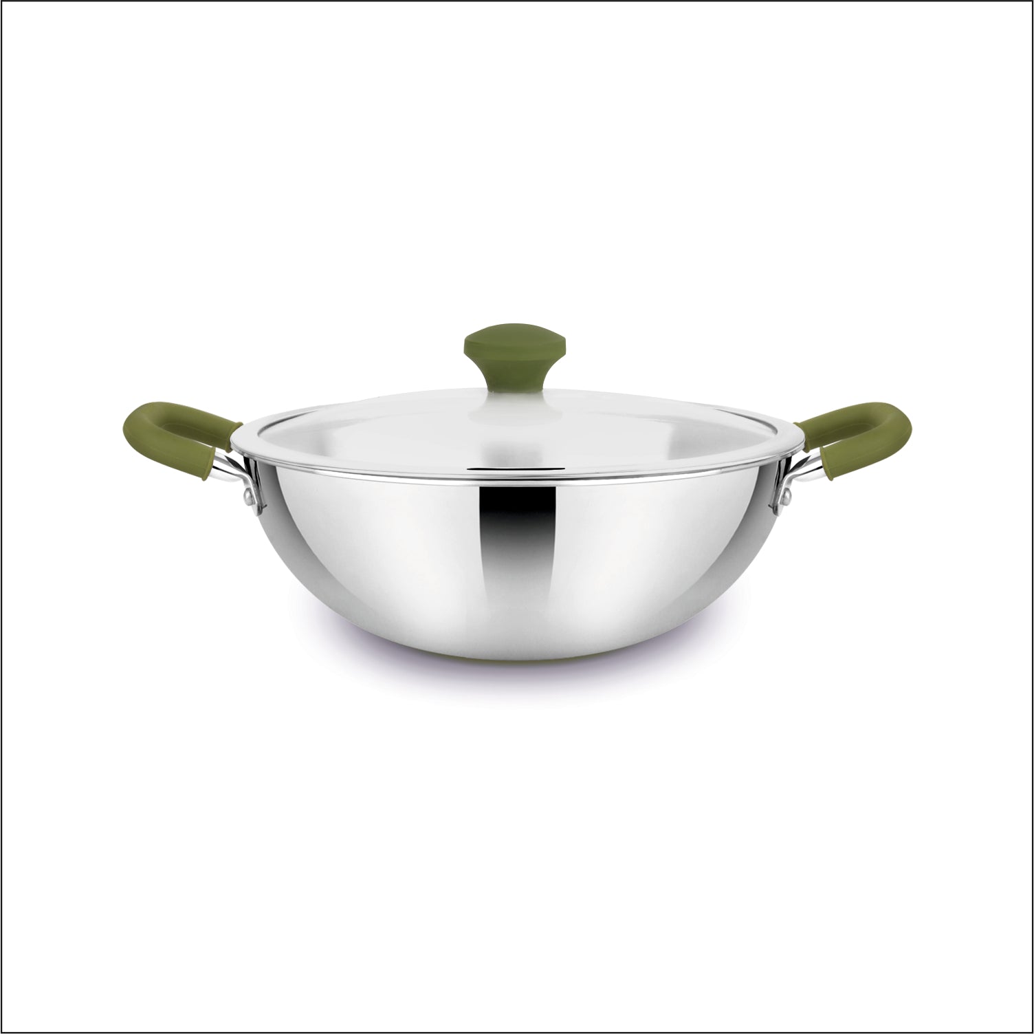 Tri-Nex 3 Layer Ultra Premium Kadhai – unitedcookers