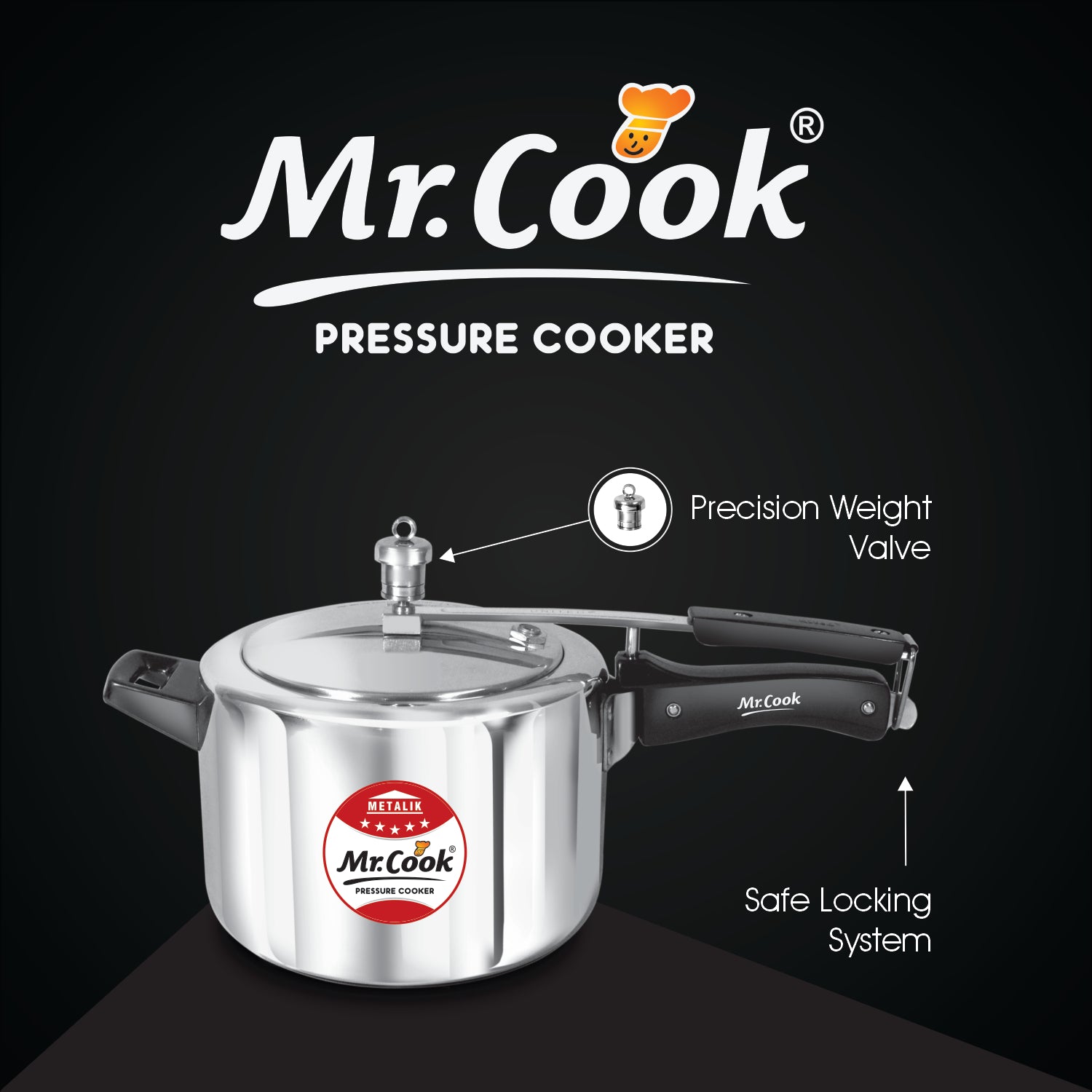 Buy Online Pressure Cooker  Mr.Cook Super unirize