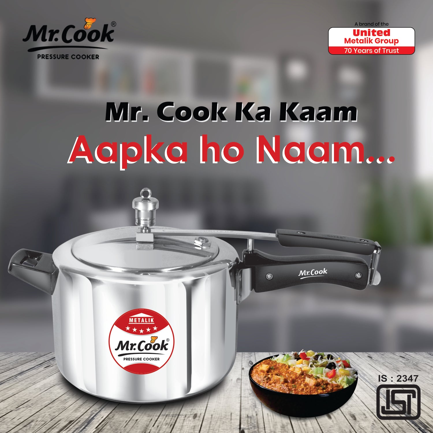 Buy Online Pressure Cooker  Mr.Cook Super unirize
