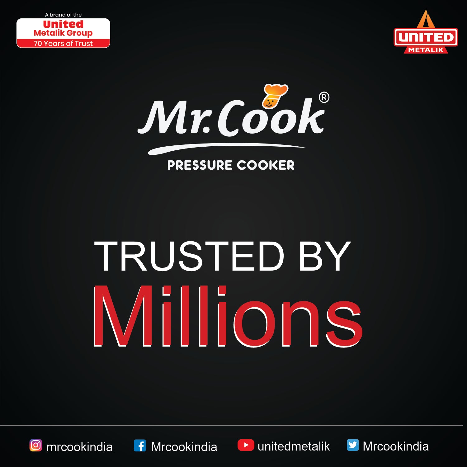 Buy Online Pressure Cooker  Mr.Cook Super unirize