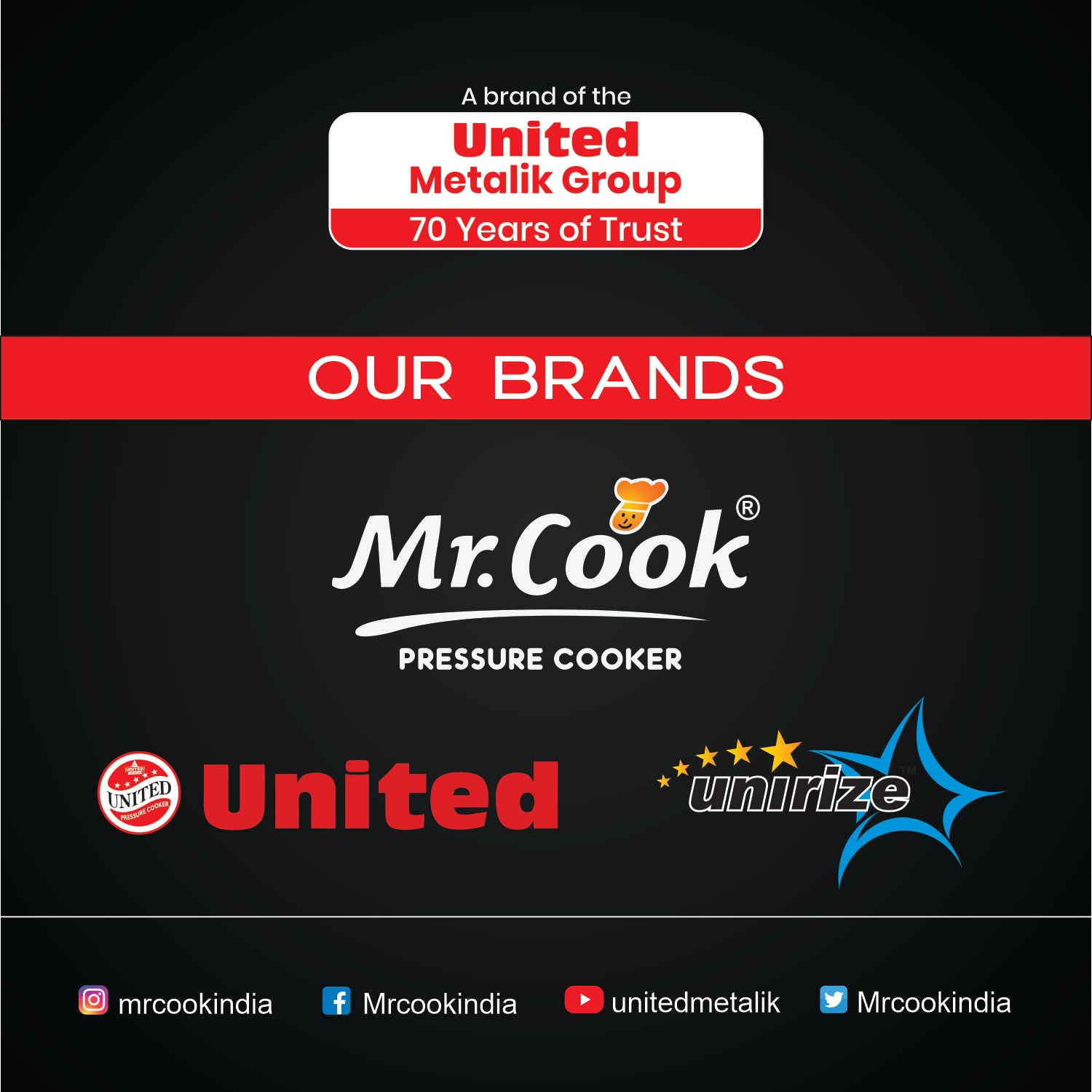 Buy Online Pressure Cooker  Mr.Cook Super unirize