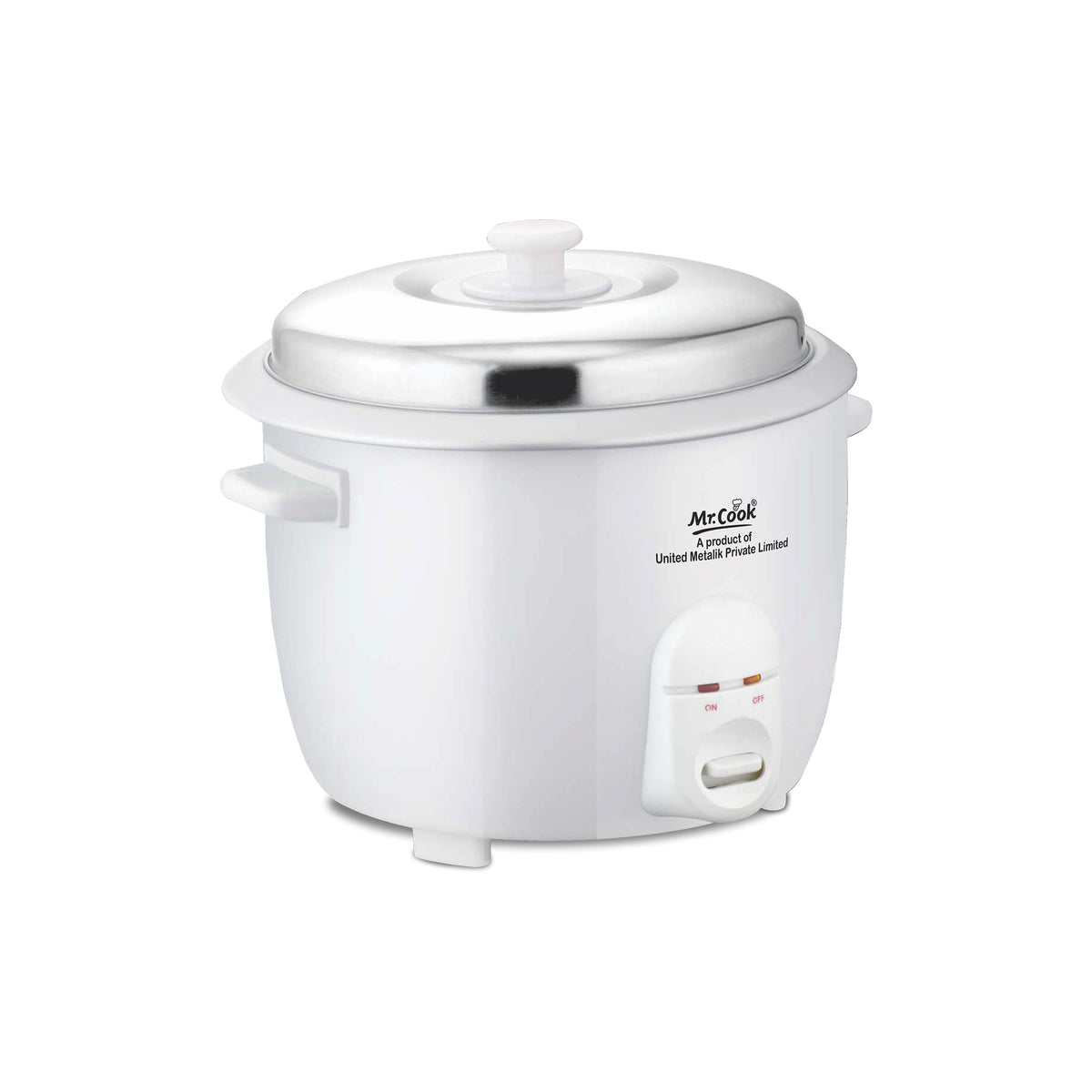 Mr Rice Cooker Buy Mr.Cook 1.8 Litre One Touch 700W Rice Cooker online – unitedcookers