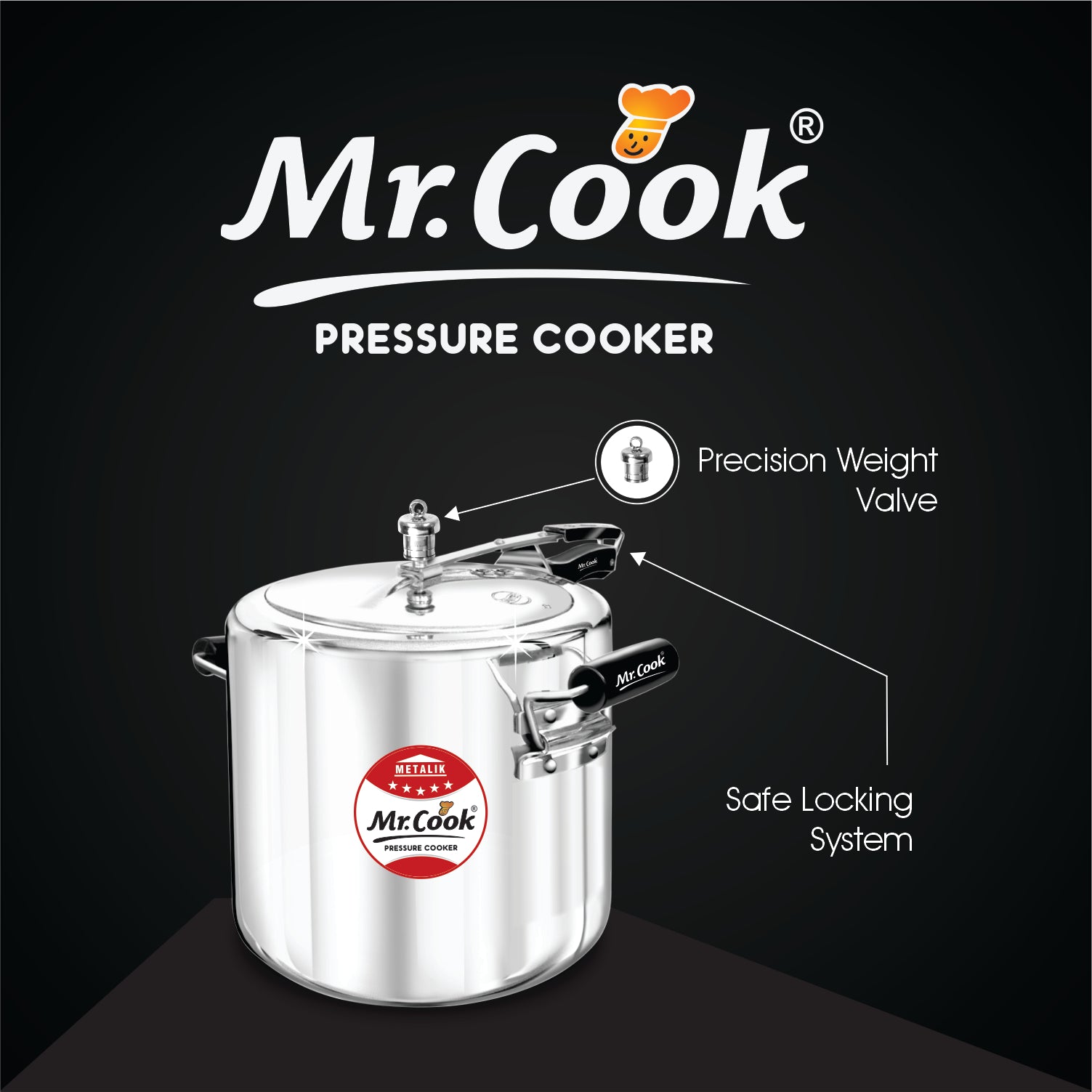  Buy 22 Liter regular Pressure Cooker Online Mr cook united cooker 
