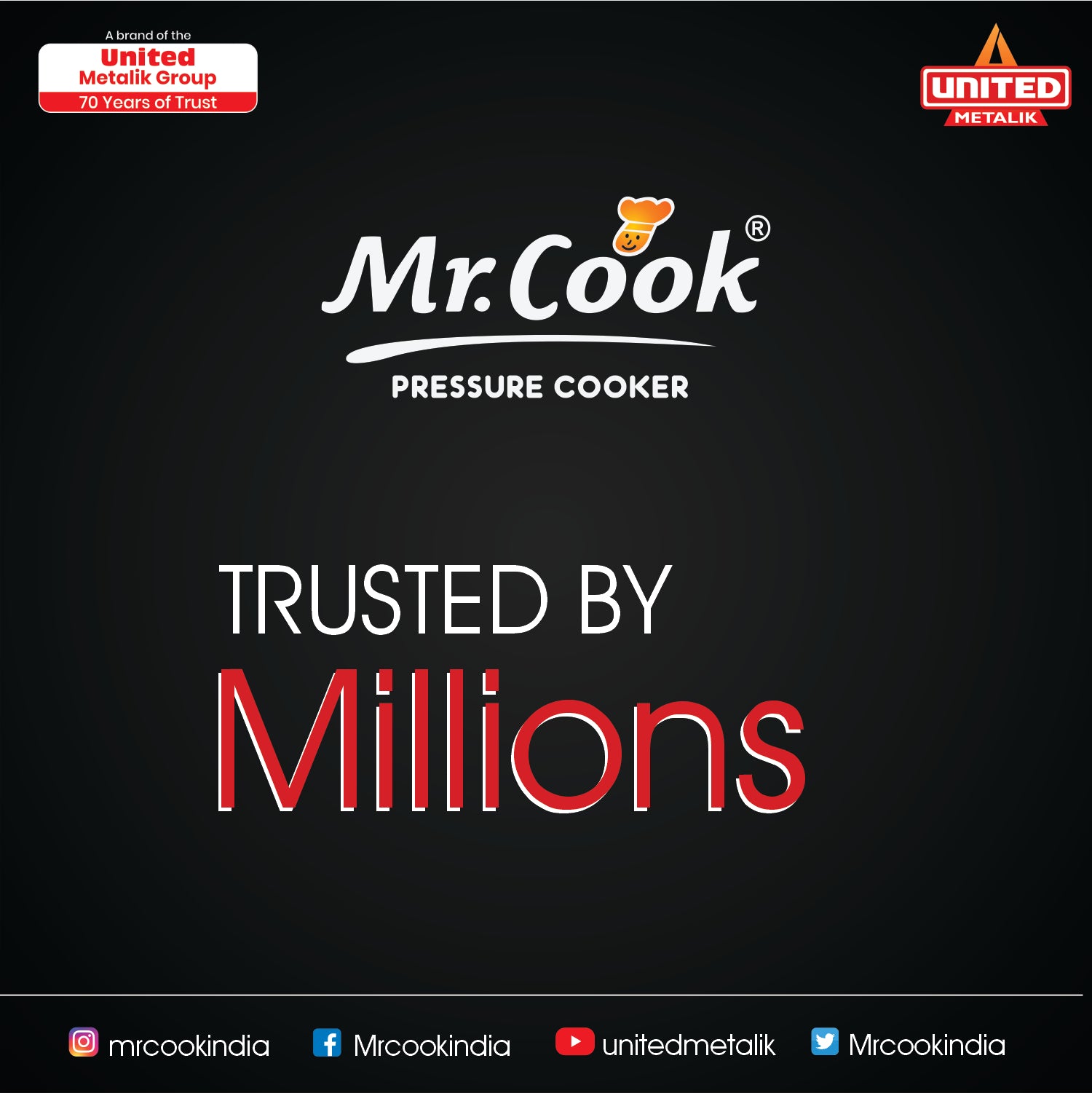  Buy 22 Liter regular Pressure Cooker Online Mr cook united cooker 