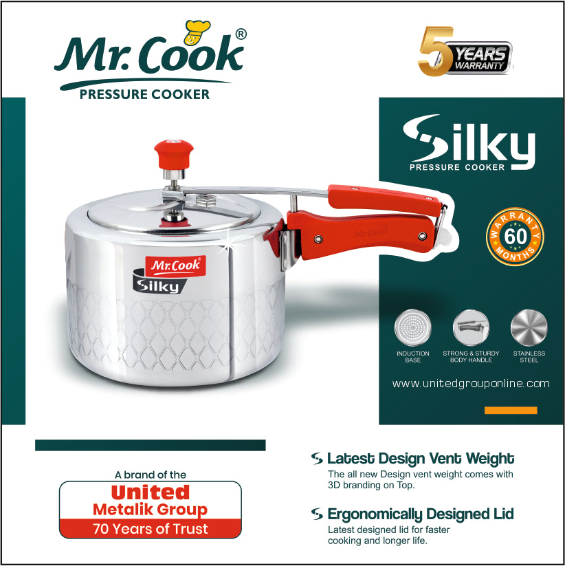  Buy premium Pressure Cooker Online Mr cook united cooker Silky