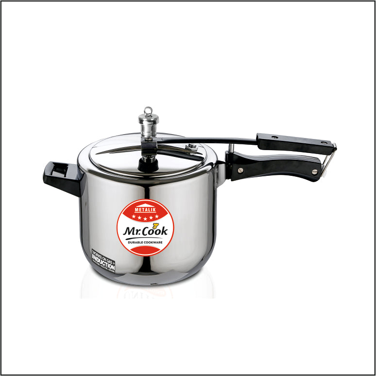 Buy Stainless Steel Pressure Cooker Online induction base cooker Mr cook united cooker durable strong