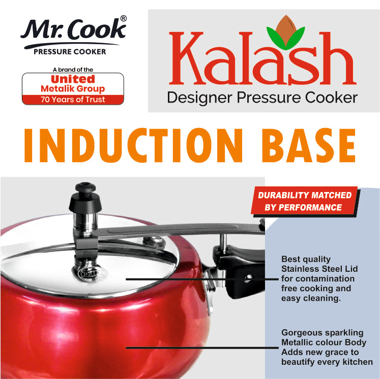 Buy Pressure Cooker Online induction base cooker Mr cook united cooker durable strong