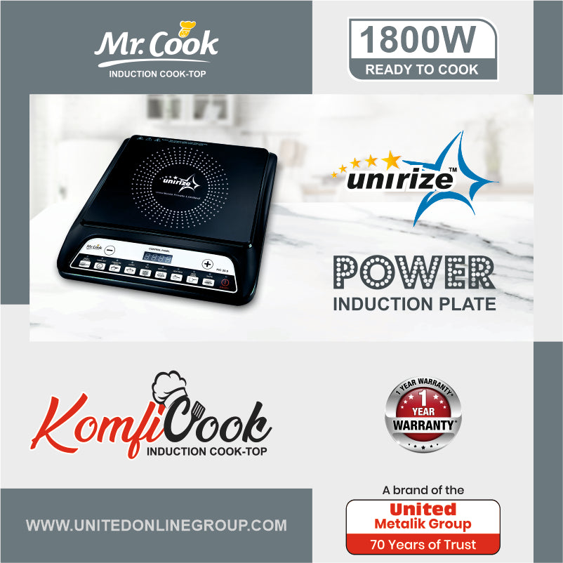 Mr.Cook KomfiCook 1800 W Induction Cooktop