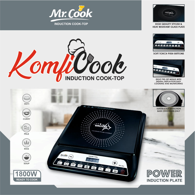 Mr.Cook KomfiCook 1800 W Induction Cooktop