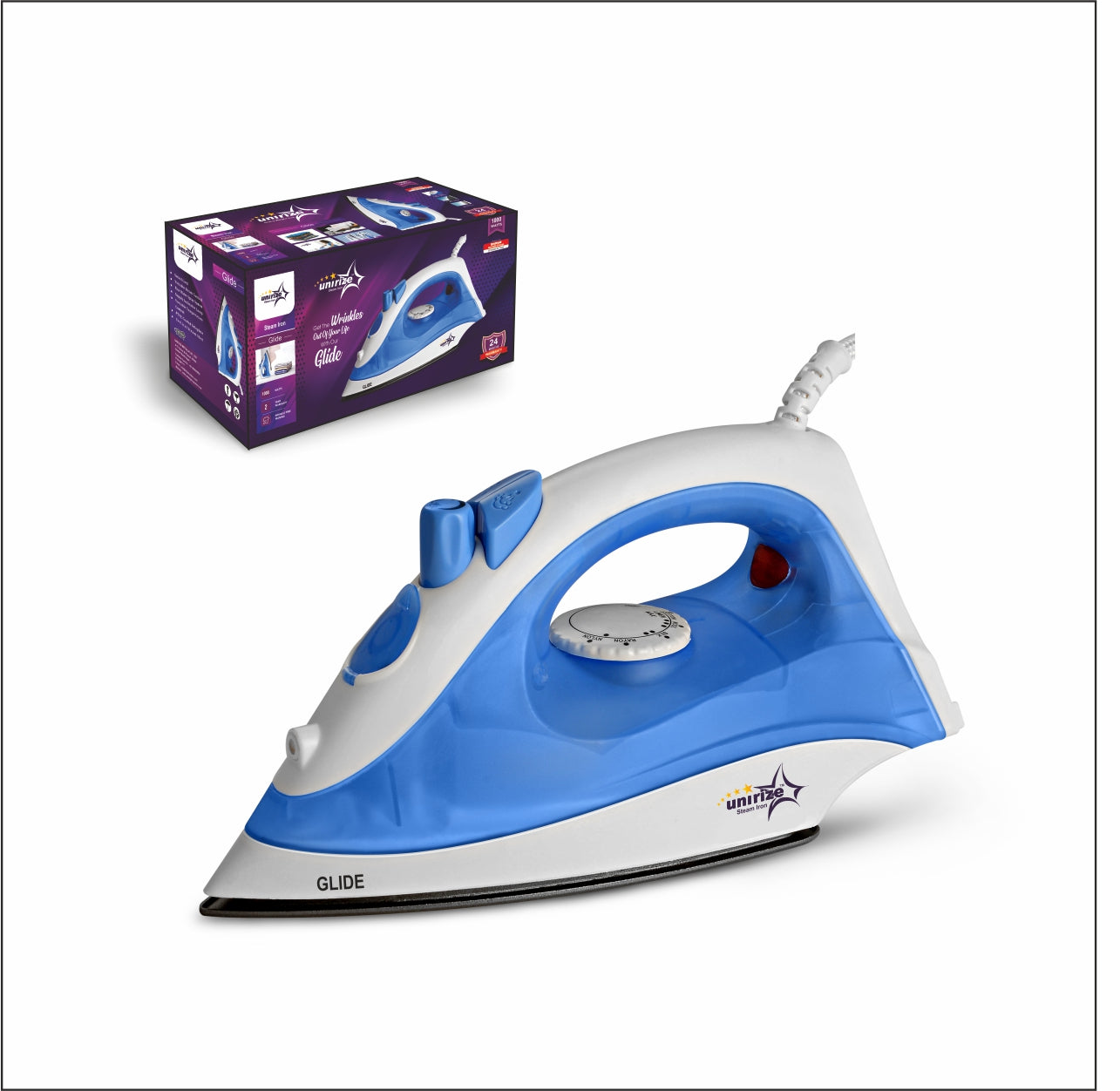 Mr.Cook Glide 1000 Watt Steam Iron