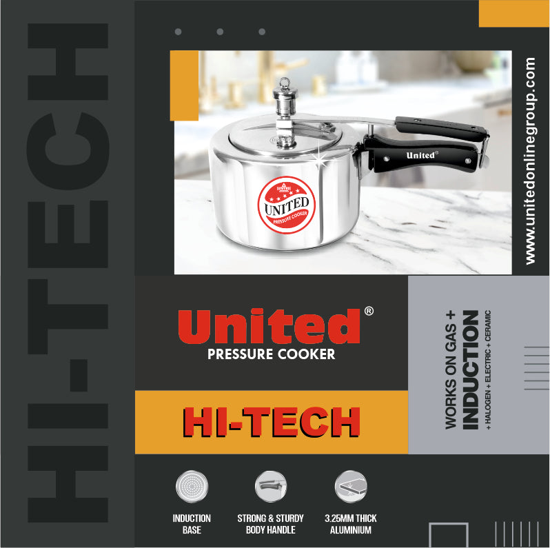 United Hi-Tech Induction Base  Pressure Cooker