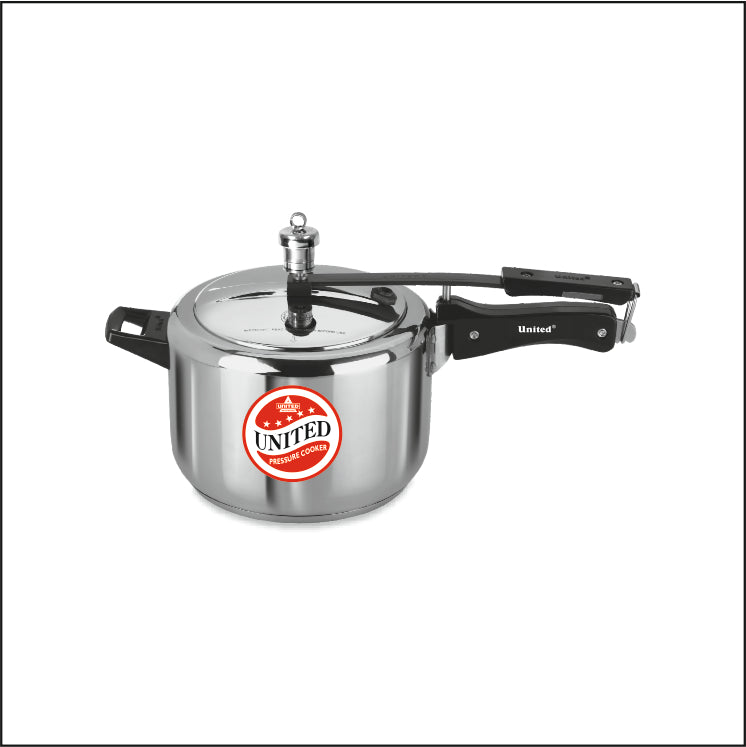 United Majestik Stainless Steel Pressure Cooker 3 Litres