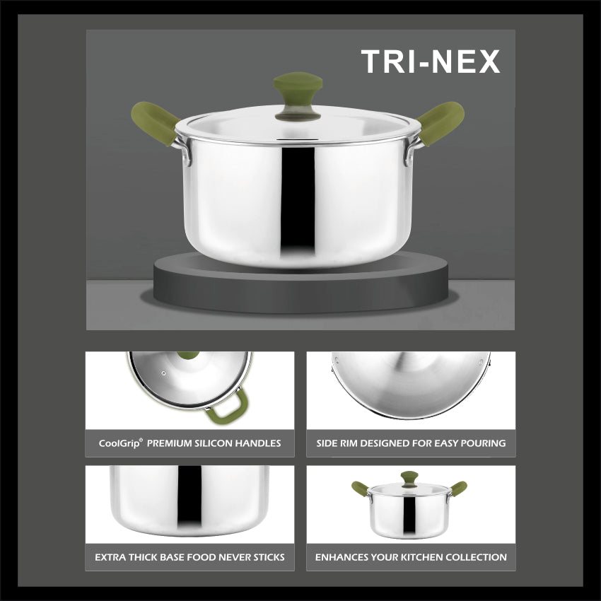 Tri-Nex 3 Layer Ultra Premium Cook n Serve Pot