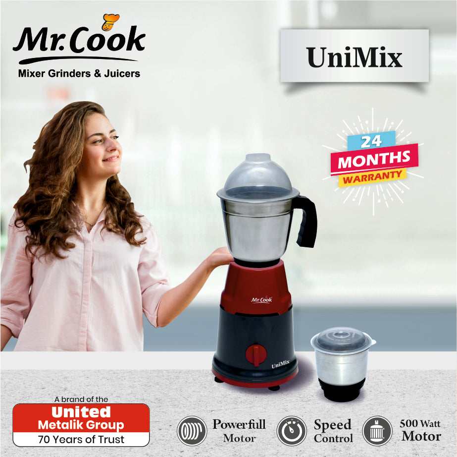 Mr.Cook Unimix 500 Watt Mixer Grinder-2