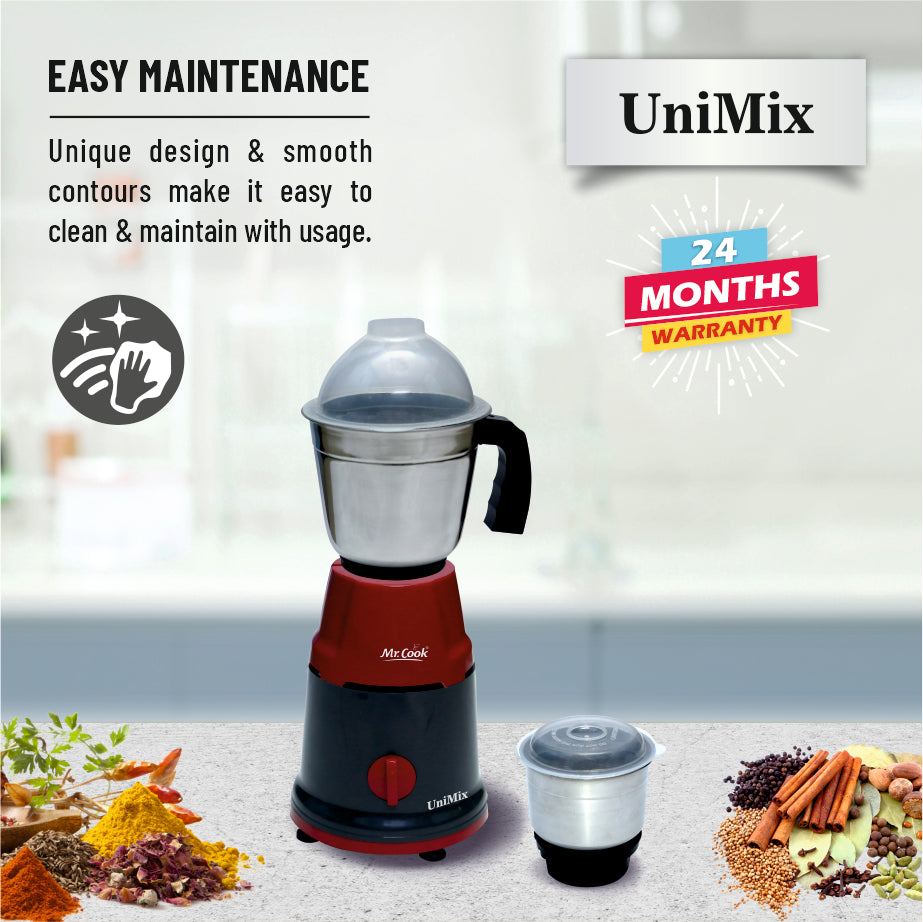 Mr.Cook Unimix 500 Watt Mixer Grinder-3