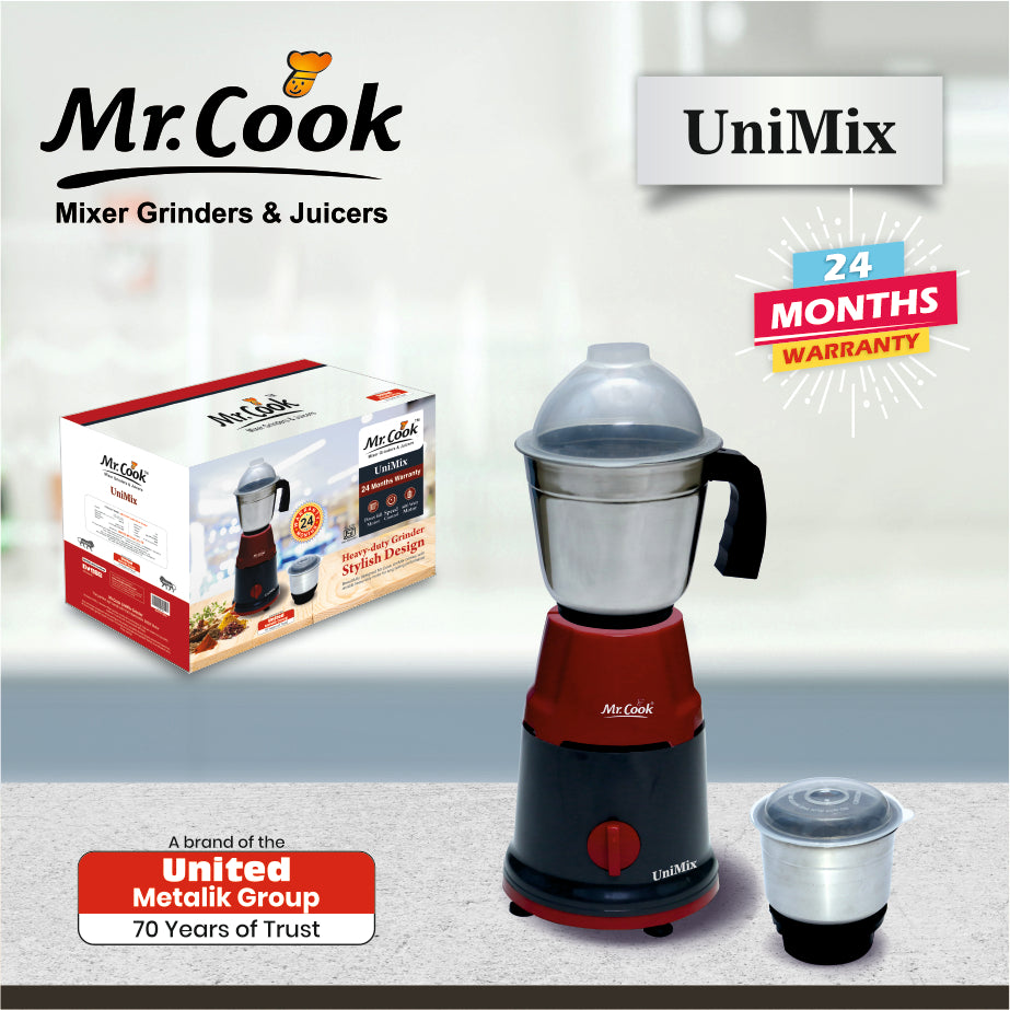 Mr.Cook Unimix 500 Watt Mixer Grinder-6