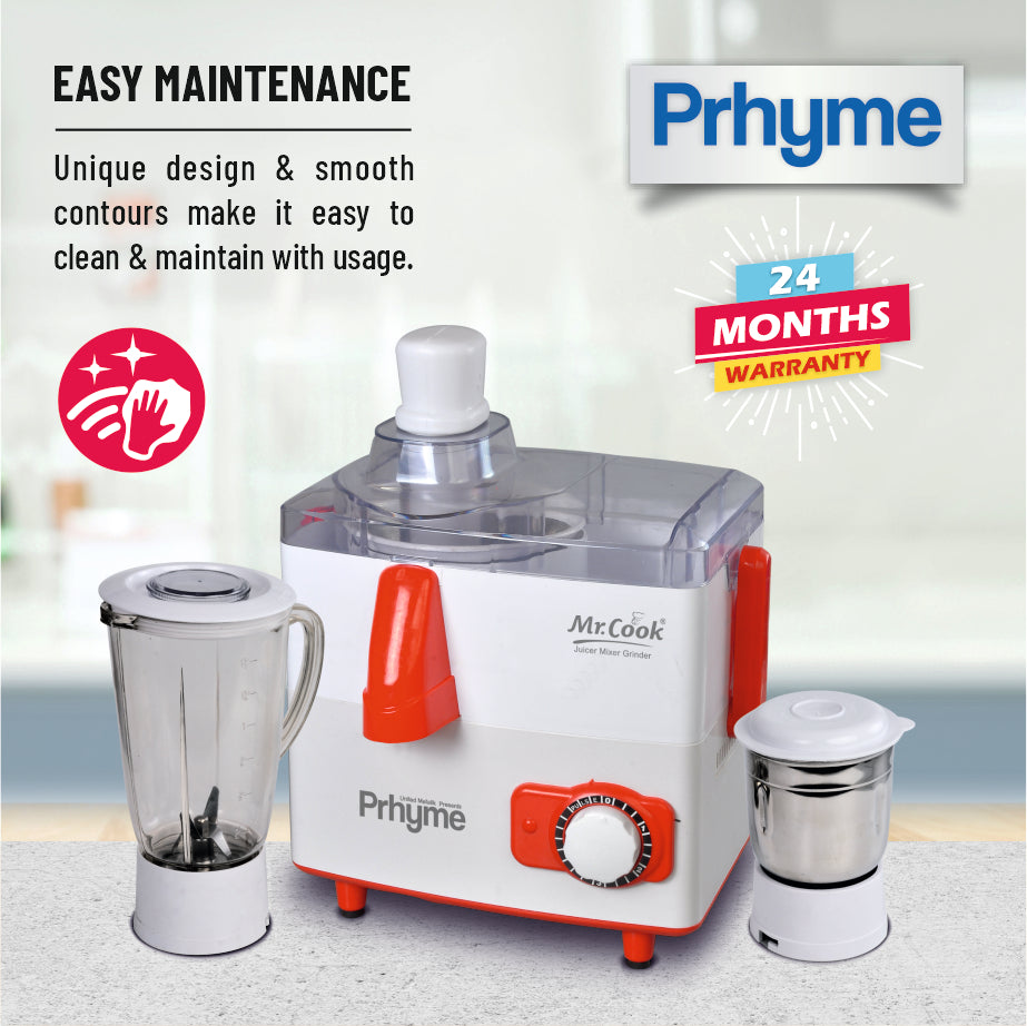 Mr.Cook Prhyme 550 Watt Juicer Mixer Grinder-3