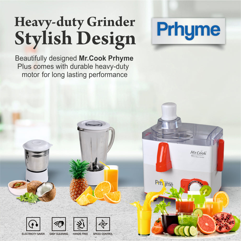 Mr.Cook Prhyme 550 Watt Juicer Mixer Grinder-5