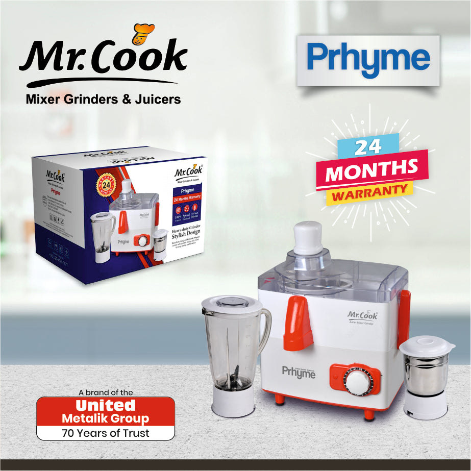 Mr.Cook Prhyme 550 Watt Juicer Mixer Grinder-6