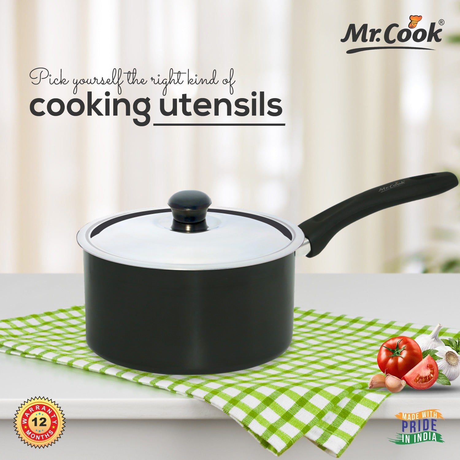 Professional Sauce Pan Induction-Compatible Sauce Pan
