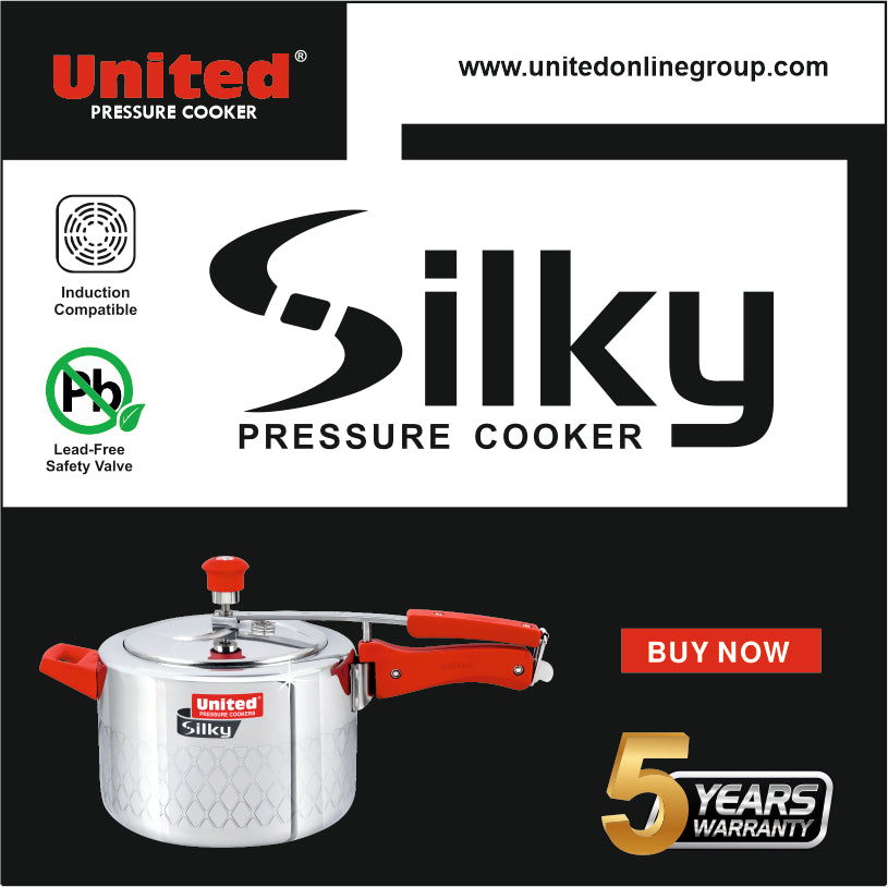 United Silky Induction Base Pressure Cooker
