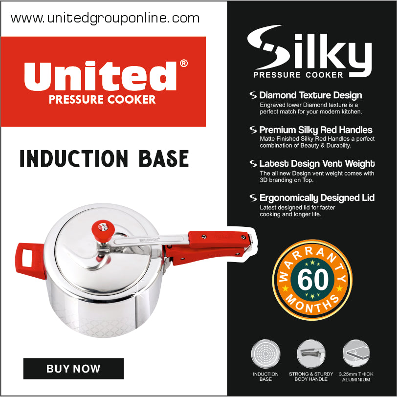 United Silky Induction Base Pressure Cooker