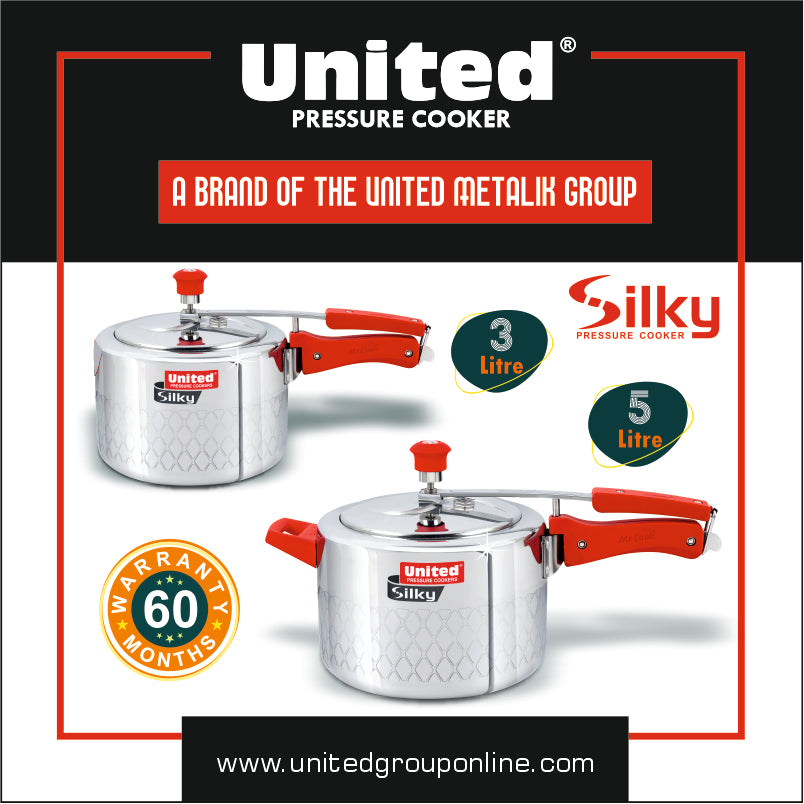 United Silky Induction Base Pressure Cooker