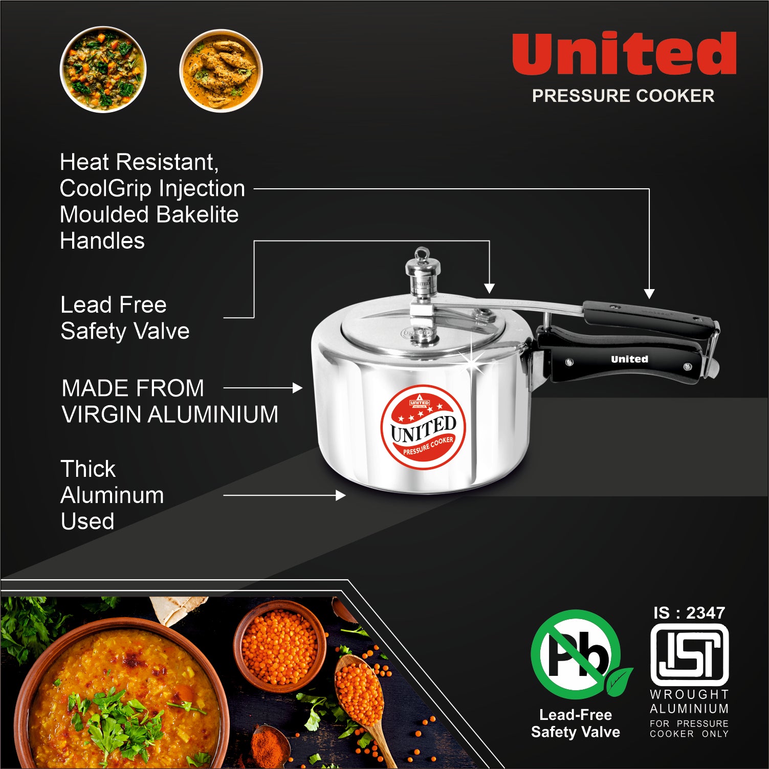 United Unirize Pressure Cooker