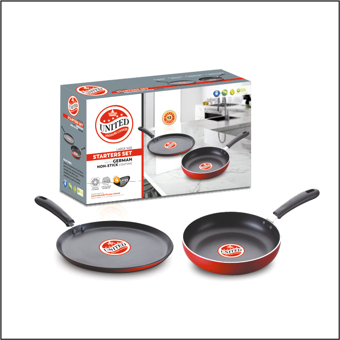 United Tawa and Frying Pan Starters Set
