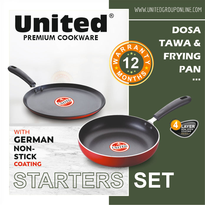 United Tawa and Frying Pan Starters Set