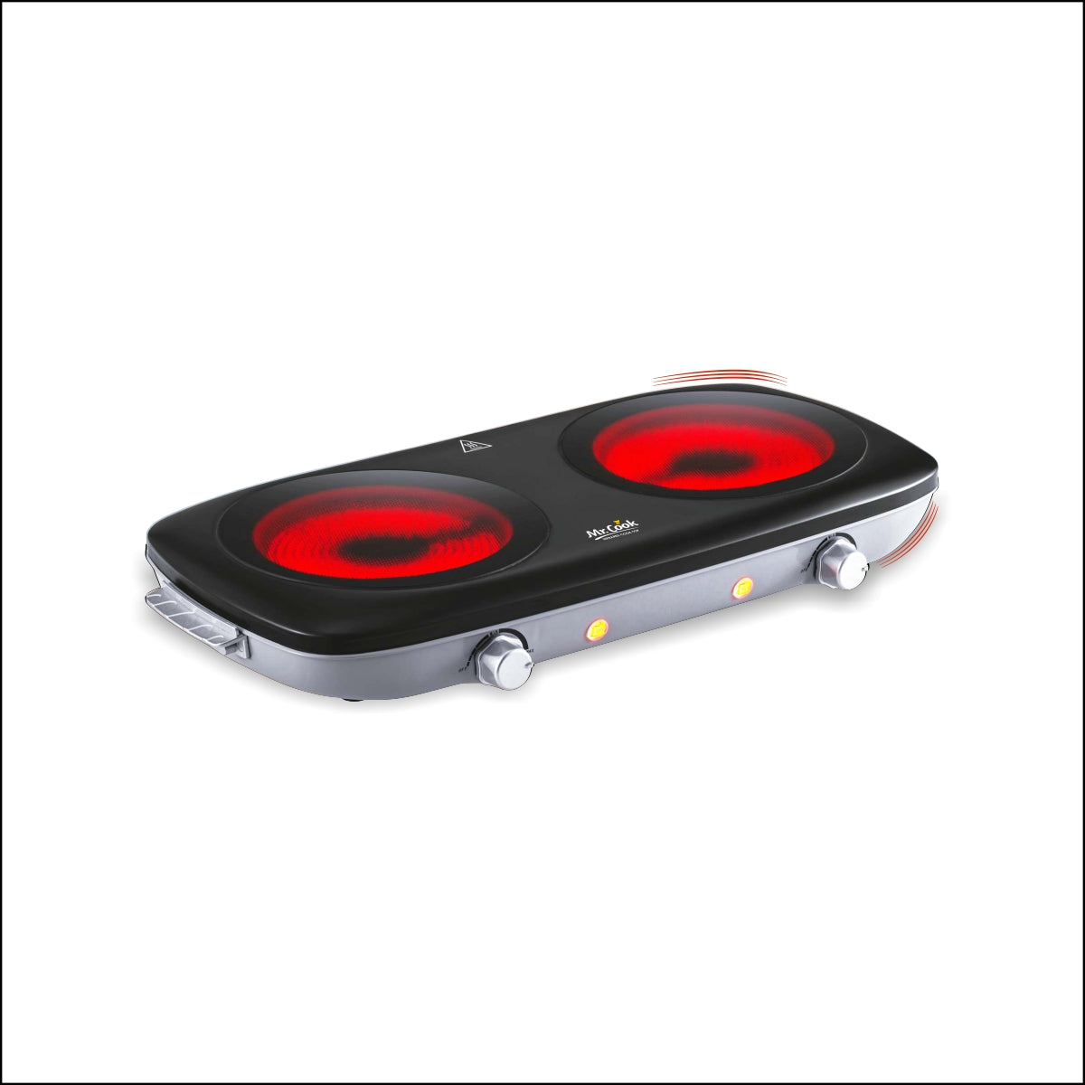 Mr Cook Dual Pro Double Infrared Cooktop (2500W)