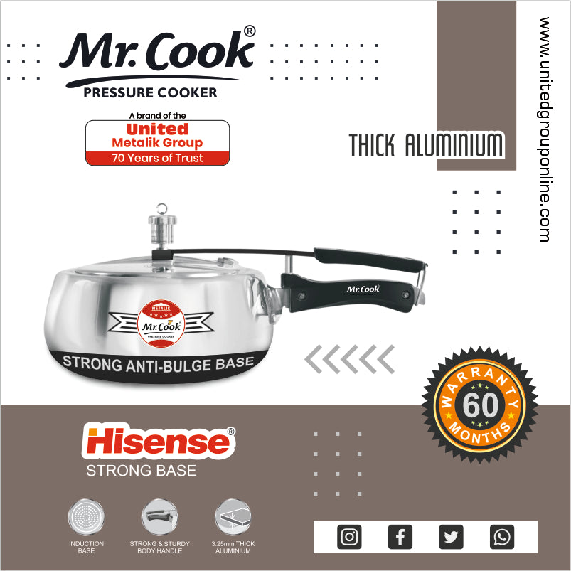 Buy Pressure Cooker Online induction base cookerMr cook united cooker durable strong