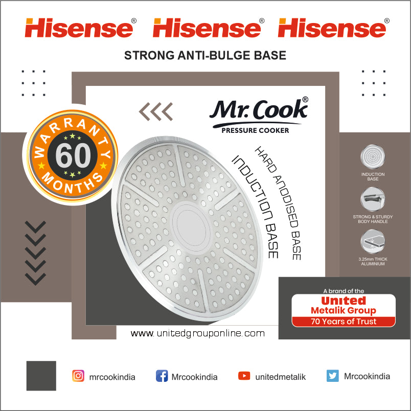 Buy Pressure Cooker Online induction base cookerMr cook united cooker durable strong