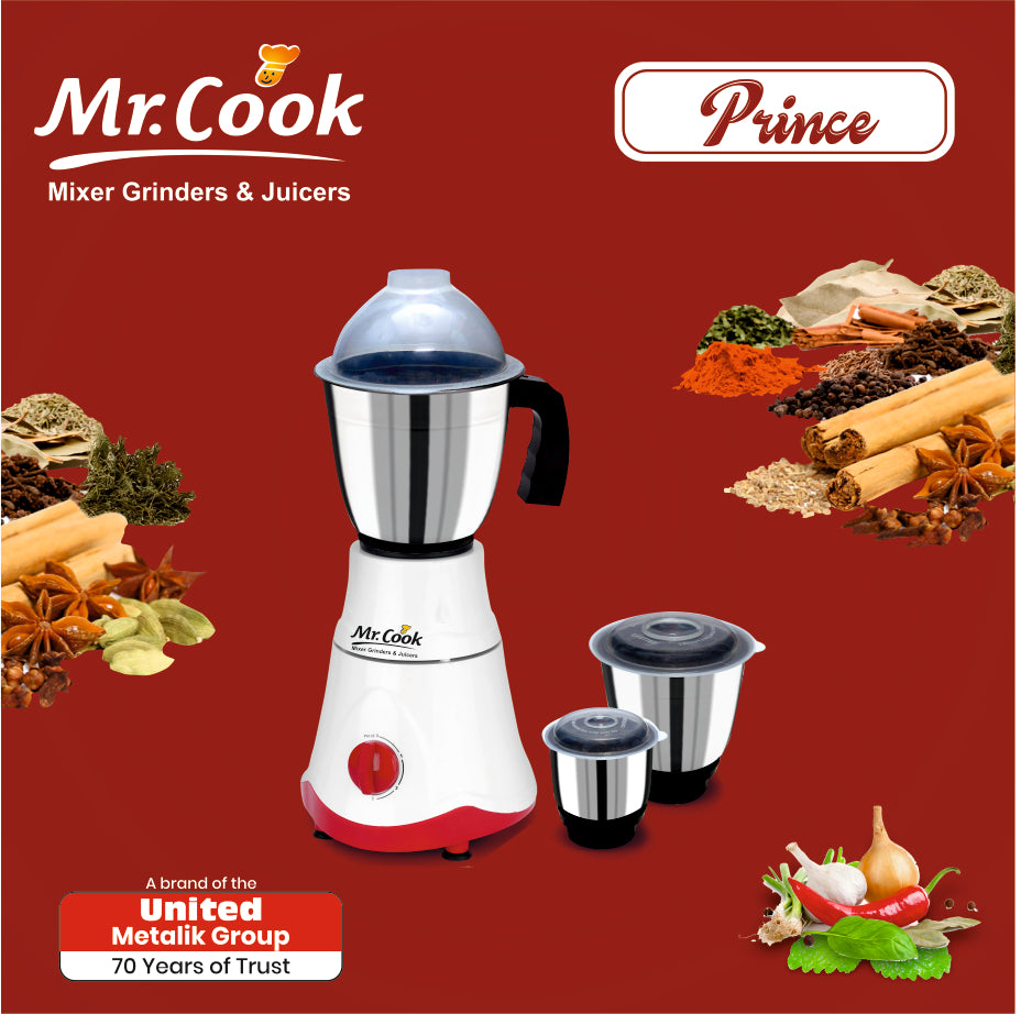 Mr.Cook Prince 550 Watt Mixer Grinder