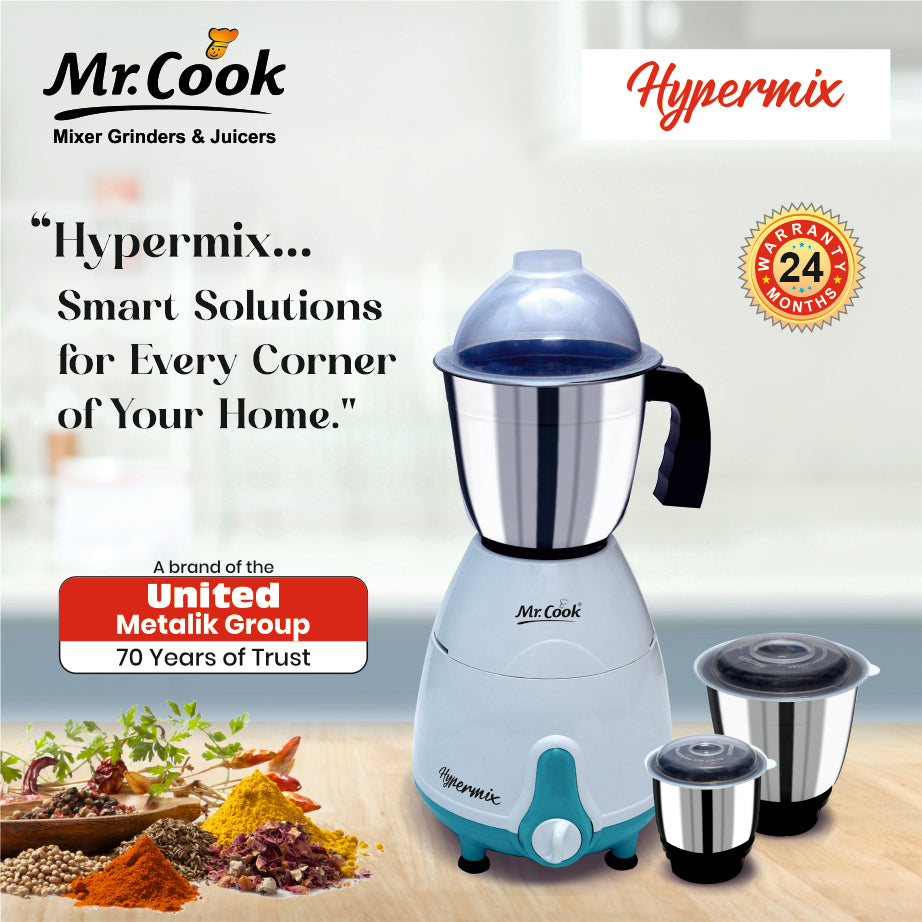 Mr.Cook Hypermix 500 Watt Mixer Grinder-2