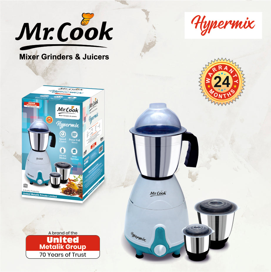 Mr.Cook Hypermix 500 Watt Mixer Grinder-6