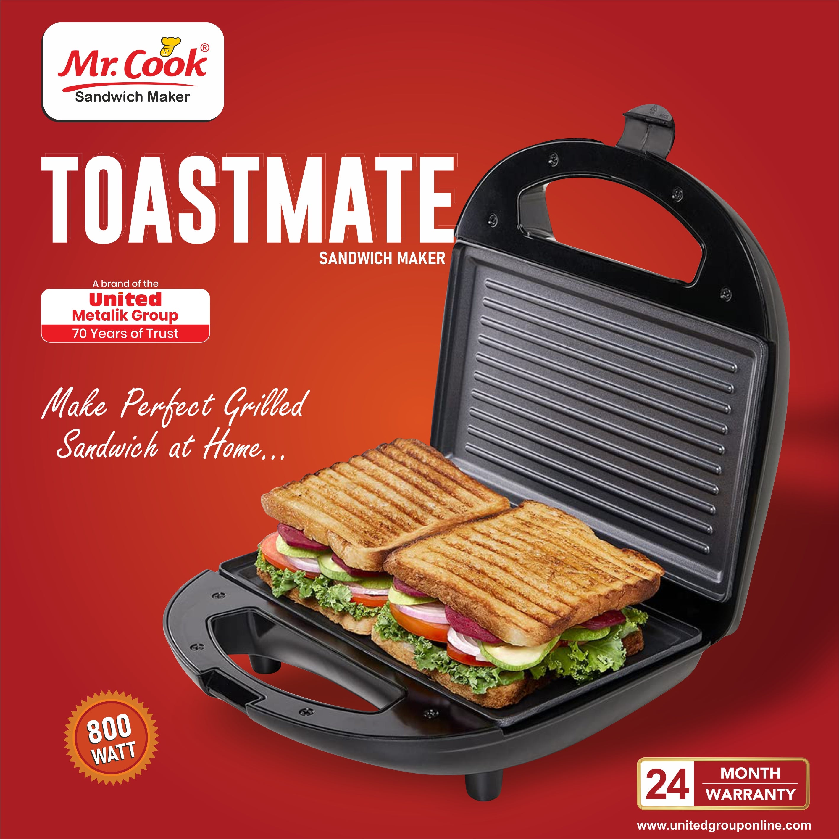 Mr.Cook Toastmate Sandwich Macker