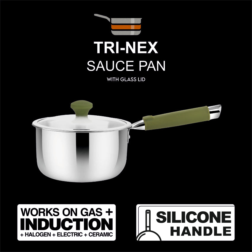 Tri-Nex 3 Layer Ultra Premium Sauce pan