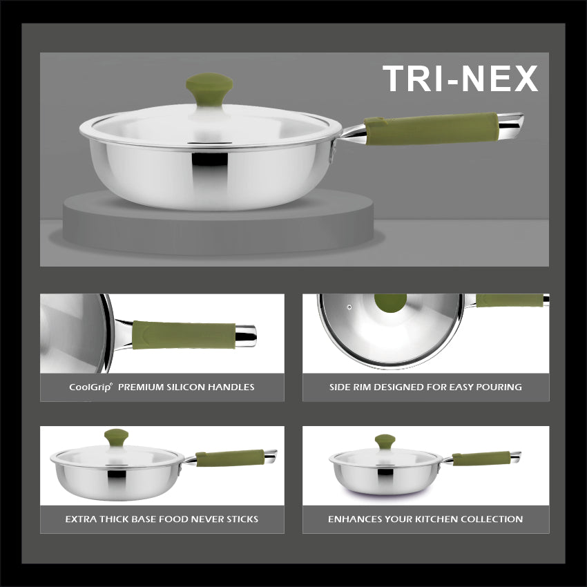 Tri-Nex 3 Layer Ultra Premium Frying Pan