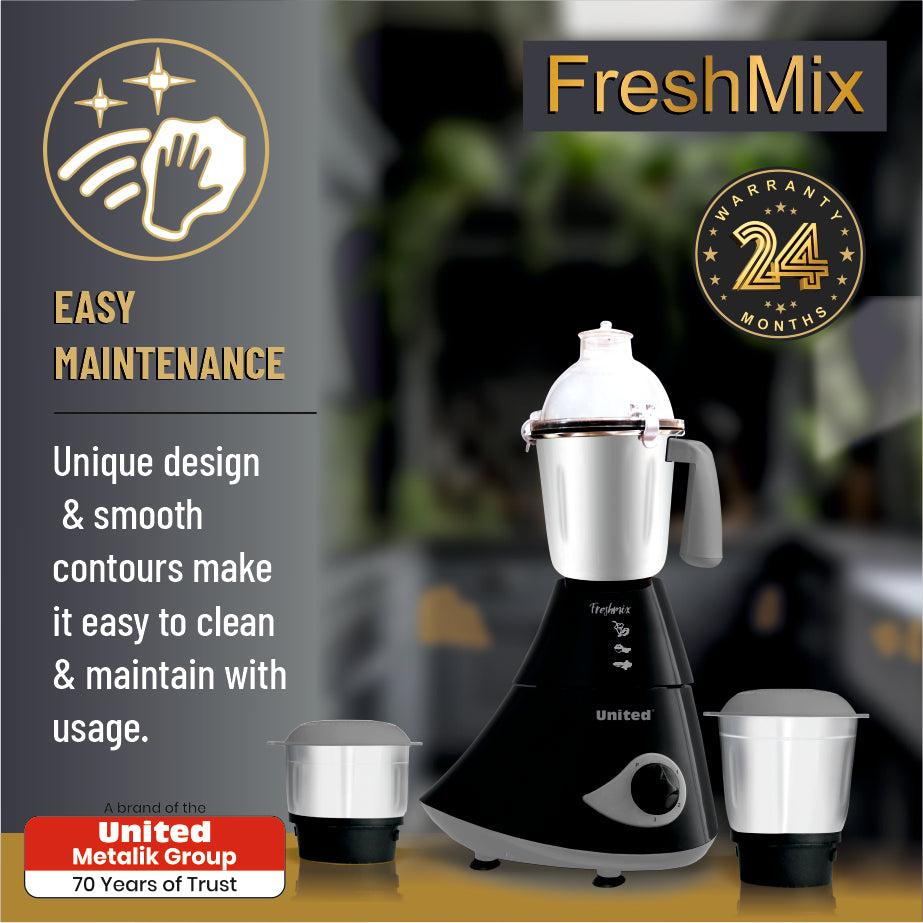 United Freshmix 550 Watt Mixer  Grinder