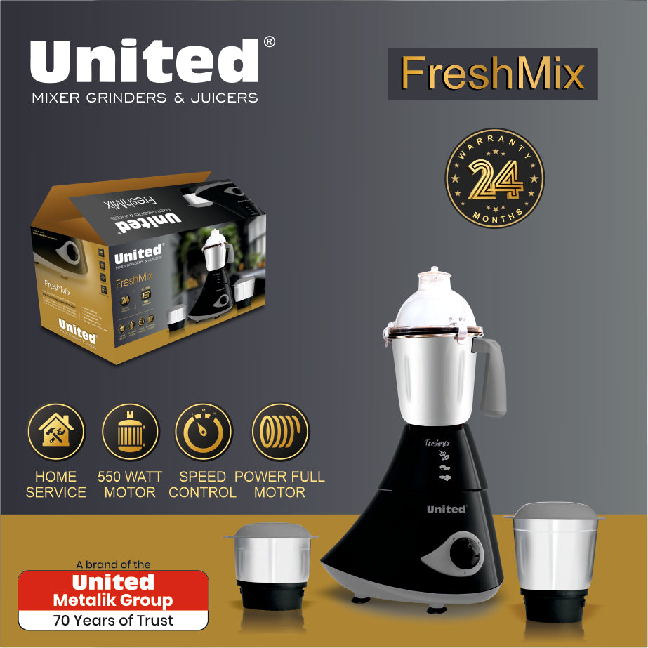 United Freshmix 550 Watt Mixer  Grinder