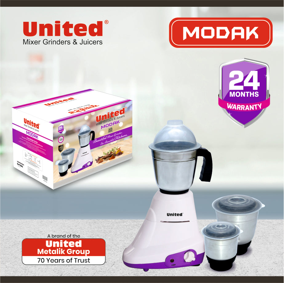 United Rapido 450 Watt Mixer Grinder